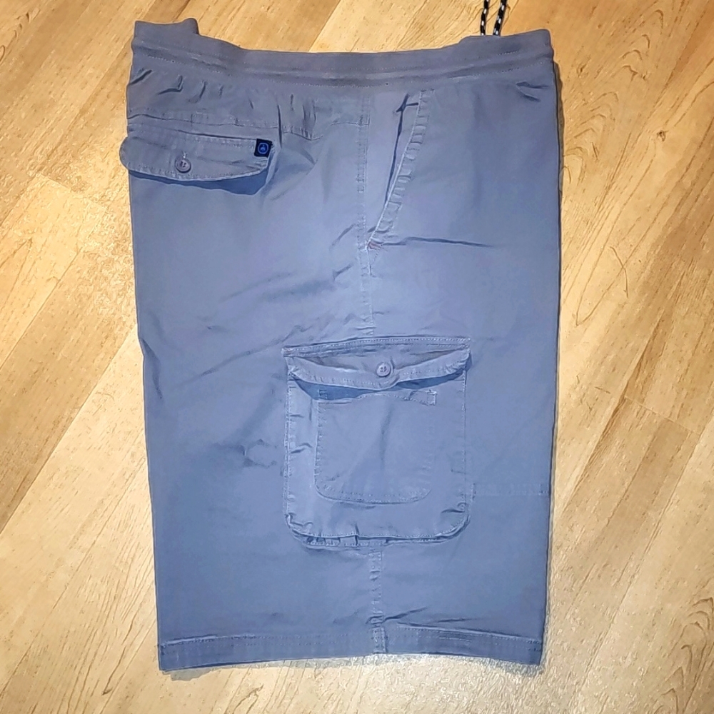 Monument Gray Cargo Shorts